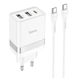 Зарядне Устройство Hoco N21 Pro PD30W+QC3.0 Type-C to IP (33291-01_358) - мініатюра 3