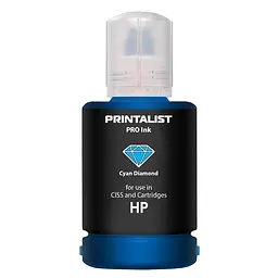 Чорнило PRINTALIST для HP 140г Cyan водорозчинне (PL-INK-HP-C) - мініатюра 5