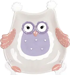 Набір 4 страви "Owl Family" кераміка (десертні тарілки) BonaDi 18,9х17,7х3,6 см kuh0007124