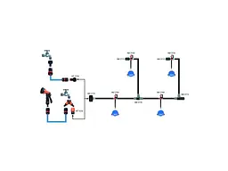 Комплект для поливу AQUAPULSE Комнлект для полуву з роторними спринклерами 360˚ для газонів арт.АМК-3104 - мініатюра 8