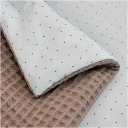 Плед дитячий MirSon Poplin Waffle Sleeping animals 110х140 см (2200013892489) - мініатюра 2