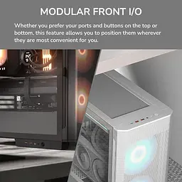 Корпус Cougar Airface FLO RGB White (AIRFACE FLO RGB White) - мініатюра 9