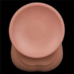 Фалоімітатор LoveToy Sliding-Skin Dual Layer Dong King Sized 34 см тілесний - мініатюра 7