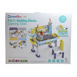 Дитячий ігровий стіл Microlab Toys для конструкторів (GT-15) - мініатюра 5