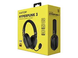 Навушники з мікрофоном Hator Hyperpunk 3 Wireless Black (ESH15) - мініатюра 8
