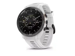 Смарт-годинник Garmin Approach S70 42mm B. Ceramic Bezel with White S. Band (010-02746-00/10)
