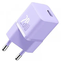 Зарядное устройство Baseus GaN5 FC mini 1C 20W (CCGN050105) фиолетовое