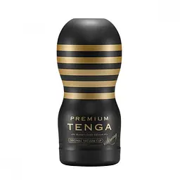 Мастурбатор Tenga Premium Original Vacuum Cup Strong, 15.5х6.9 см (білий)