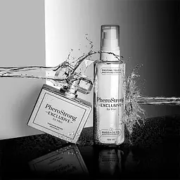 Масажна олія з феромонами для чоловіків PheroStrong Massage Oil Exclusive, 100 мл - мініатюра 2