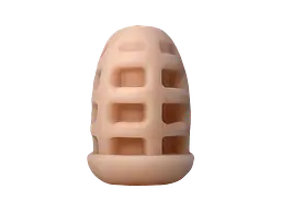 Міні-мастурбатор Alive Vaginal Experience, 8.5х5 см (червоний) - мініатюра 3