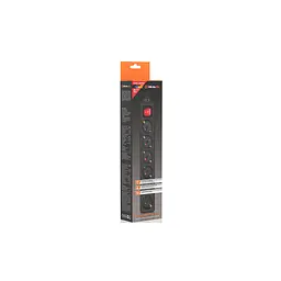 Мережевий фільтр живлення REAL-EL RS-6 Protect M 1.8m, black (EL122300032) - мініатюра 11