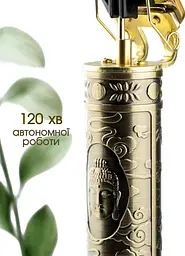 Машинка Для Стрижки Волосся Акумуляторна Raf Триммер для стрижки, Тример для бороди, тример для гоління, електробритва 5 Вт Gold - мініатюра 3