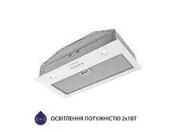 Витяжка Minola HBI 5204 WH 700 LED - мініатюра 5