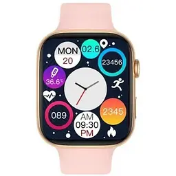 Сенсорні розумні жіночі смарт-годинники Smart i7 Pro Max Pink (16062-hbr) - мініатюра 2