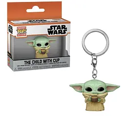 Ігрова фігурка на кліпсі Funko Pop Мандалорець Малюк з чашкою (53042) - мініатюра 2