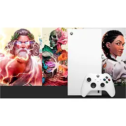 Ігрова консоль Microsoft Xbox Series X 1TB All-Digital Robot White [115031] - мініатюра 4