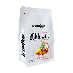 Амінокислота BCAA IronFlex BCAA 2-1-1 Performance, 1000 грам - Фруктовий пунш