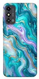 TPU чехол Demsky Mermaid marble для ZTE Blade A53