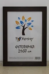 Фоторамка 13х18, вишнева із золотою змійкою, 2616-152-9, СКЛО + КАРТОН                                                                                                                                                                                                                                                                                                                                     