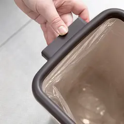 Відро для сміття MBM My Home 12 л бежеве (BIN-02 12L BEIGE) - мініатюра 9