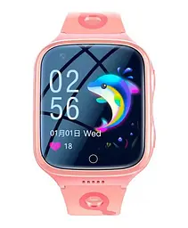 Розумний дитячий годинник-телефон Lemfo K11H з GPS трекером, SIM-картою, Wi-Fi, HD камерою, прослуховуванням та акумулятором 1000 мАг Рожевий - мініатюра 2