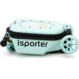 Самокат iSporter Travel 2в1 з валізою м'ятний (K3_Mint) - мініатюра 11