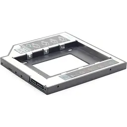 Адаптер Gembird для HDD/SSD 2.5" у відсік CD-ROM приводу ноутбука 12.7мм (MF-95-02) - мініатюра 2