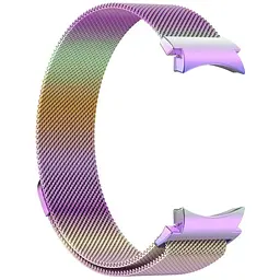 Браслет Milanese Button Samsung Galaxy Watch 6 Classic 43mm 6 Classic 47mm - Colorful ширина кріплення 20мм металевий Watchbands (W42-4WB17984981) - мініатюра 4
