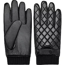 Рукавички шкіряні чоловічі Qimian Sheepskin Gloves size M Black [62912]