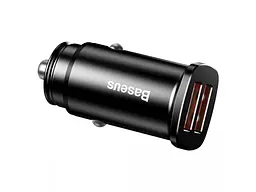 Автозарядка 2xUSB 30W (USB-A) QC3.0 Чорна Baseus (CCALL-DS01) - мініатюра 6
