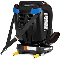 Автокрісло Lionelo Bastiaan Sporty Black з білою основою, чорне (LO-BASTIAAN SPORTY BLACK) - мініатюра 10