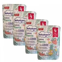 Дитячі підгузки-трусики Babydream Premium 4, (9-15 кг), 88 шт