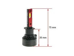 Автолампа Decker LED PL-01 5K H1 - мініатюра 2