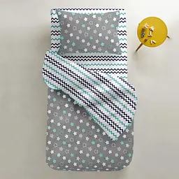 Дитяча постільна білизна в ліжечко MINT STARS COSAS (4822070485275) - мініатюра 2