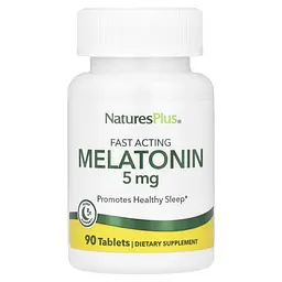 Мелатонін швидкої дії Melatonin 5 мг - 90 таблеток