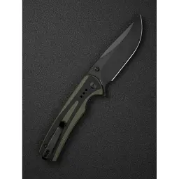 Ніж Sencut Regnator, Black/Green G10, Black Stonewash (S24057-2) - мініатюра 9