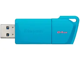 Флешка Kingston 64 GB DataTraveler Exodia M Aqua Blue USB 3.2 (KC-U2L64-7LB) - мініатюра 2