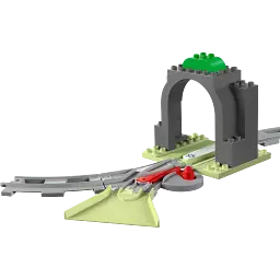 Конструктор LEGO DUPLO Додатковий набір. Залізничний тунель і колії, 20 деталей (10425) - мініатюра 3