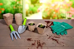 Горщик паперовий Kinzo Garden для розсади 8х8х8 см 18 шт. - мініатюра 4