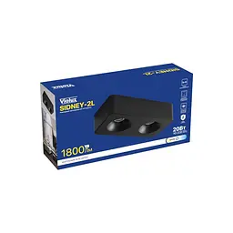 Світильник точковий накладний SIDNEY-2L 20W 4000K IP20 чорний Violux ( 330471 ) - мініатюра 6