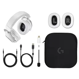 Навушники Logitech G Pro X 2 Lightspeed Wireless White (981-001269) - мініатюра 6
