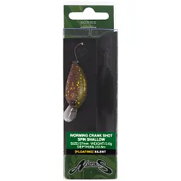 Воблер Nories Worming Crank Shot Spin Shallow 37mm 3.5g #291 - мініатюра 2