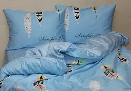Комплект постільної білизни з компаньйоном TAG Tekstil S363 King Size (Євро maxi)