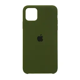 Чехол-накладка силиконовый противоударный для Apple iPhone 11 Pro Max, панель с защитой всего корпуса, софт-тач, virid green, ArmorStandart (ARM56933)