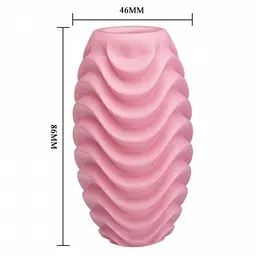 Мастурбатор яйце Pretty Love Passionate Double Sided Egg рожевий - мініатюра 9