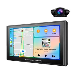 Портативний монітор Aspiring Auto Play DVR 1, Magnet, CarPlay, Android auto - мініатюра 3