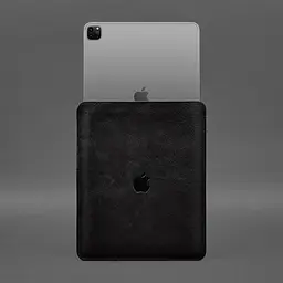 Шкіряний чохол-футляр для iPad Pro 12,9 Чорний - мініатюра 6