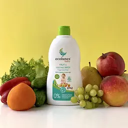 Засіб для миття фруктів та овочів 500 мл Ecolunes - мініатюра 2