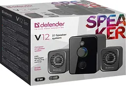 Акустична система 2.1 Defender V12, 11Вт USB - мініатюра 5