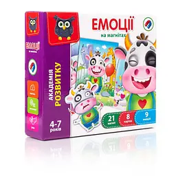 Магнітна гра VLADI TOYS Емоції VT5422-05 (4820195056813) shop (4820195056813) - мініатюра 1